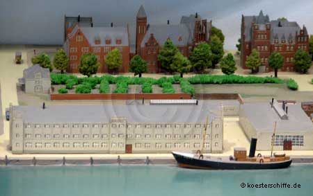 K&ouml;ster-Modell Fischereihafen Weserm&uuml;nde/Geestem&uuml;nde - "Nordsee" Deutsche Hochseefischerei AG (Foto1)