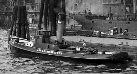 Tiger im Hamburger Hafen