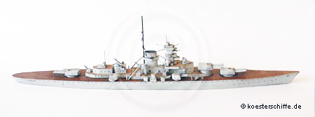 Köster-Modell Schlachtschiff