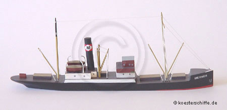 Lizenzmodell Dampfer Werner